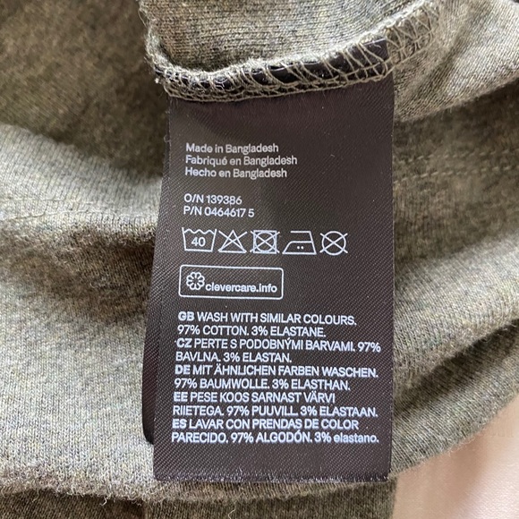 🌸2 for $30🌸H&M Organic Cotton Dress. Knee length - Picture 5 of 5